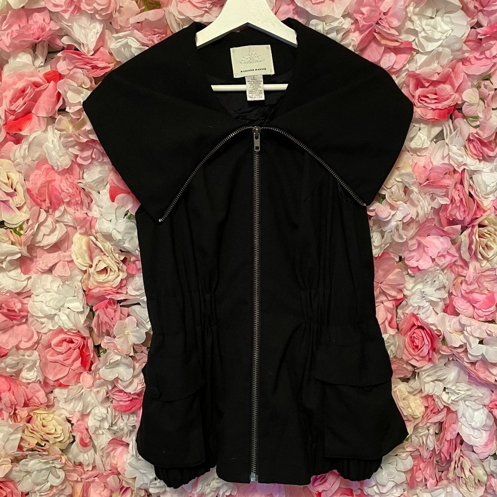 Madison Marcus Cowl Neck Vest Sz Small